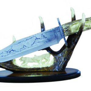 OEM  15in Wolf Fantasy Dagger (SG-KN8275WF)