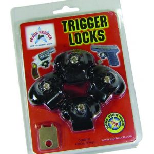 Personal Security Products  Plastic Trigger Lock 4 pk (PSPTG4000)