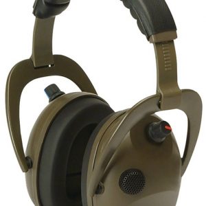 Walkers Power Muff D-Max Green W Mic (GWP-WREPMBN)