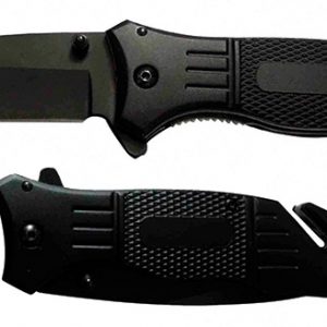 OEM  3.5in Folding Rescue Knife Black Handle (SG-KS1021)