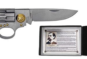 OEM  Billy the Kid Gun Knife with paper gift box (SG-KB309B-2)