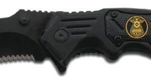 Razor Tactical POLICE Folding Knife w/ Metal Handle (RT-7027PO)