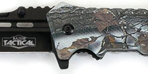 Razor Tactical SNOW CAMO Spring Assisted Knife ABS (RT-7072SC)