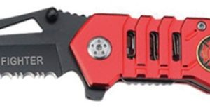 Snake Eye FIREFIGHTER TACTICAL SPRING ASSIST KNIFE (SE-925FD)
