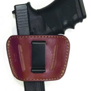 Personal Security Products  Leather Slide Large Holster 9mm 45 Auto (PSP035)