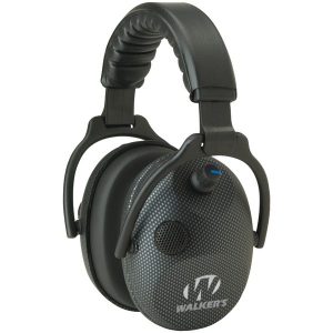 Alpha Power Muffs with Microphone (Carbon Graphite)