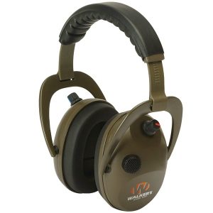 Alpha Power Muff D-Max Green Headphones with Microphone