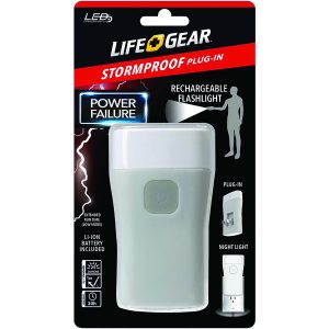 25-Lumen Stormproof Power Failure Night-Light & Flashlight