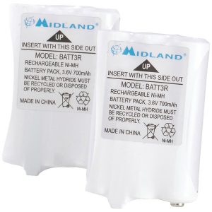 2-Way Radio Rechargeable Battery Pack, 2 pk