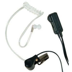 2-Way Radio Accessory (Transparent Security Headsets, 2 pk)