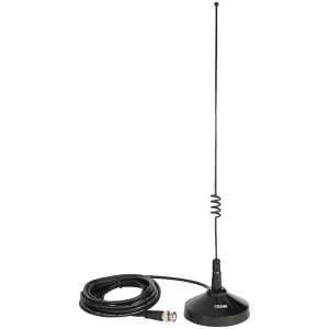 Amateur Dual-Band Magnet Antenna with BNC-Male Connector
