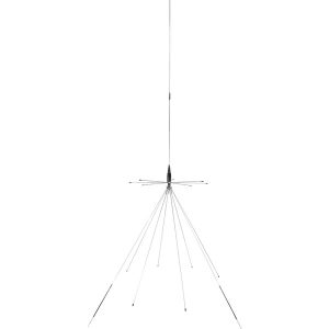 Scanner 25MHz-1,300MHz VHF/UHF Super Discone Base Antenna Plus CB Transmit Bands