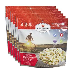 NEW Creamy Chicken Pasta Cook in the Pouch - 6 PACK FSCP6